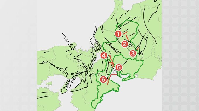 東海地方にある｢Sランク｣の活断層 30年以内の地震発生確率は3％以上 岐阜～三重に続く“養老ー桑名ー四日市断層帯”などが新たに追加される|TBS NEWS DIG