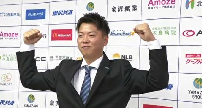 「一軍に上がって甲子園の土を踏みたい」阪神育成４位の川﨑選手 来社で抱負|TBS NEWS DIG