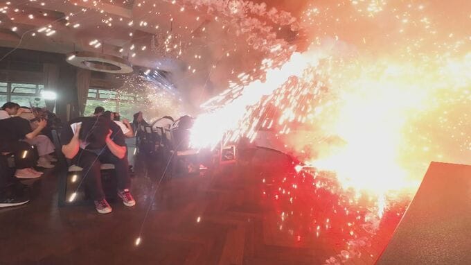杉乃井ホテルで爆破シーン撮影　別府市舞台の特撮映画　40人のエキストラも参加　大分　|　大分のニュース｜OBS NEWS｜大分放送