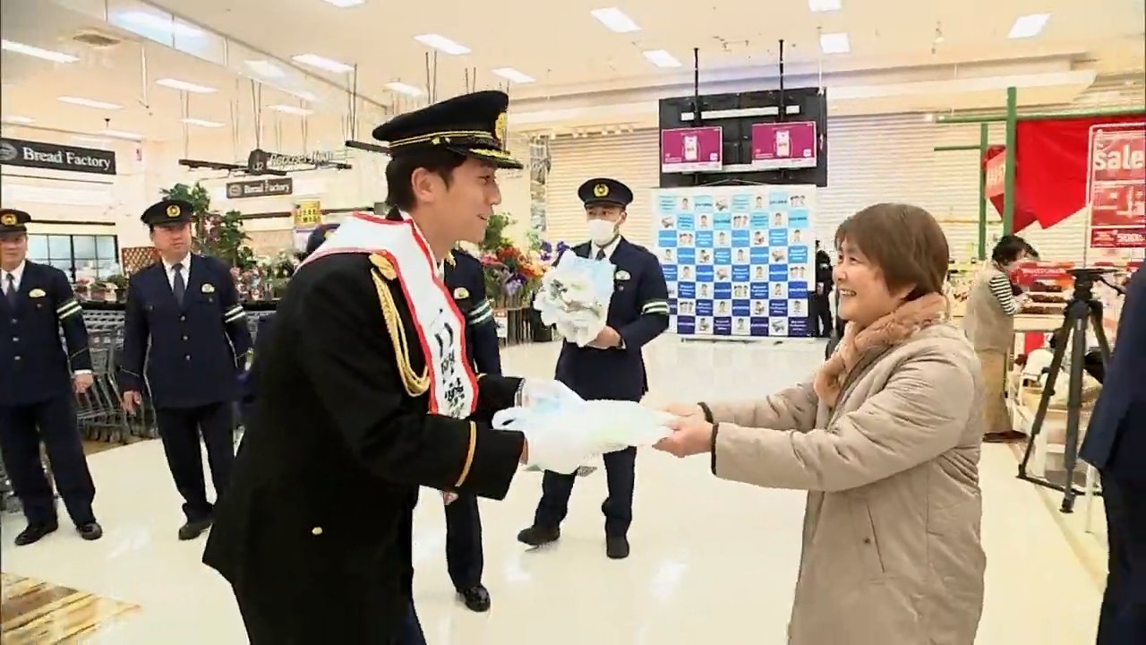 110番の日」MRT澁谷祐太朗アナウンサーが一日警察署長に | TBS NEWS DIG