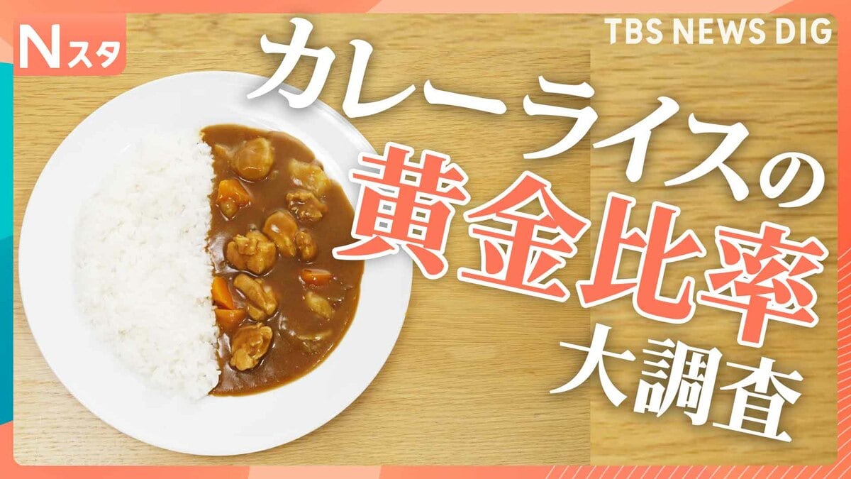 カレーライスの黄金比率を楽しむ新提案