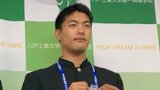 DeNA「育成3位指名」の金渕光希投手に指名あいさつ リーゼントは“やんわり拒否”も三浦監督のような大投手目指す!|TBS NEWS DIG