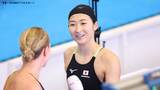池江璃花子 本命50mバタフライ25秒50 全体3位 親友サラと準決勝へ ｢好記録出てうれしい」【世界水泳選手権】|TBS NEWS DIG