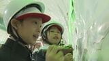 ｢トンネル造るの頑張ってほしい｣児童が工事中のトンネルにお絵かき 木与第1トンネル来年3月完成　山口・阿武町|TBS NEWS DIG