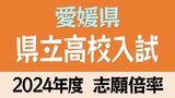 愛媛県立高校入試 最高倍率は松山工業(機械)の1.40倍 全体は0.87倍 出願状況は【令和6年度高校受験 志願状況】 | 愛媛のニュース - Nスタえひめ|あいテレビは6チャンネル