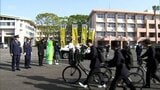 自転車ヘルメット着用を呼びかけ　日向市の高校でキャンペーン|TBS NEWS DIG