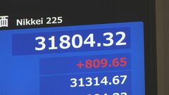 【速報】日経平均一時800円以上値上がり　米金融引き締め長期化観測が後退| TBS CROSS DIG with Bloomberg