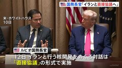 「今回の対話で本気度を見極める」ルビオ米国務長官が12日にイランと「直接協議」 核開発をめぐり| TBS CROSS DIG with Bloomberg