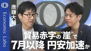 【「今は嵐の前の静けさ」22年型の円安が再来か】原油高で貿易赤字が大幅に拡大…数量・価格・為替の「トリプルショック」で▲12兆円シナリオも／日銀の利上げ「終着点」は1.75％に？ 【エコラボ】| TBS CROSS DIG with Bloomberg