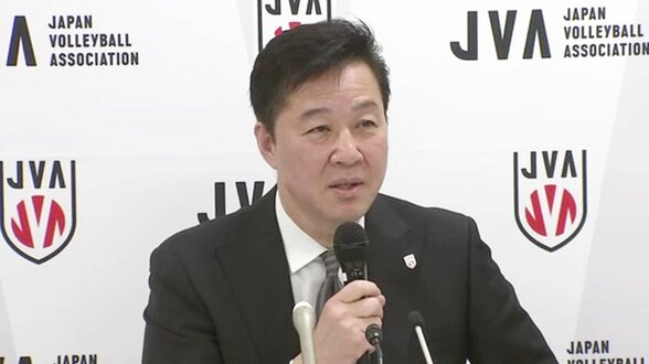 バレーボール協会、上申書偽造問題で会見　川合俊一会長が謝罪　協会内のガバナンス体制の強化へ|TBS NEWS DIG