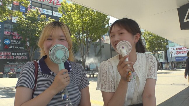 きょうも猛暑　甲府は全国4位タイの37.9度　24日までの5日間は猛烈な残暑に　熱中症への警戒が必要　山梨|TBS NEWS DIG