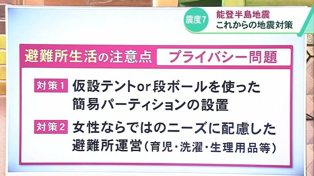 「生理用品」どう渡す?女性ならではのニーズに配慮した避難所運営 専門家解説【能登半島地震】|TBS NEWS DIG