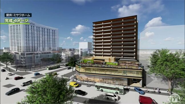 【詳報】再開発で青森市本町に商業施設とマンションの新たな『複合施設』　高さ13階建て程度　2028年に着工・30年に完成予定　市民からは歓迎の声「楽しみ！」「外観もすてき」|TBS NEWS DIG