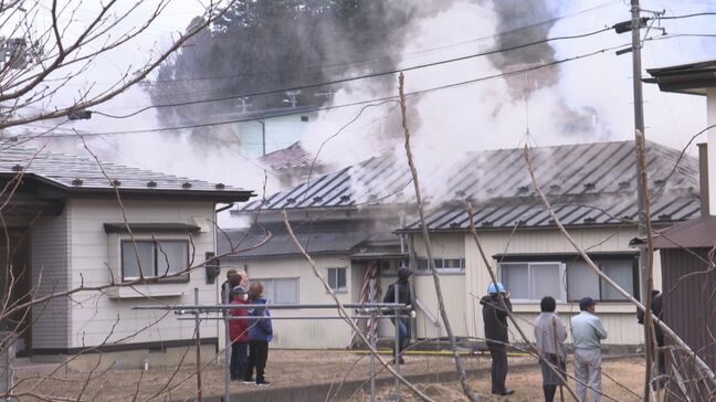 宮古市磯鶏で住宅複数焼く火災　身元不明の1人の遺体発見　岩手|TBS NEWS DIG