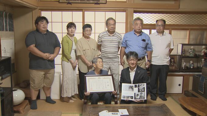 子ども4人孫8人にひ孫11人 楽しみは やしゃごの誕生　敬老の日を前に100歳の長寿を祝う　山口県山口市　|　山口のニュース・天気・防災｜tys NEWS｜ｔｙｓテレビ山口