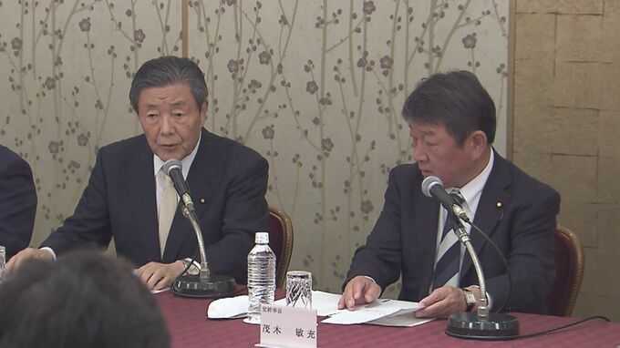 自民・大阪選挙区の立て直しへ　茂木幹事長「刷新プロジェクトを早期に検討」