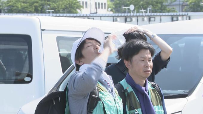 ボランティアも暑さに悪戦苦闘 石川県内は各地で午前中から真夏日に　|　石川県のニュース｜MRO北陸放送