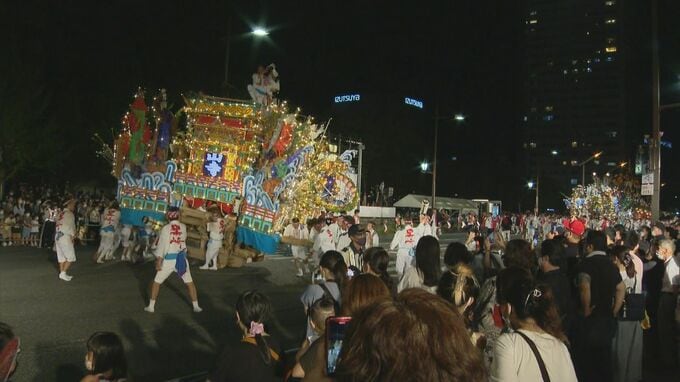 ３日間で１１２万人　北九州市の夏の風物詩「わっしょい百万夏祭り」　3年ぶりに有観客で開催|TBS NEWS DIG