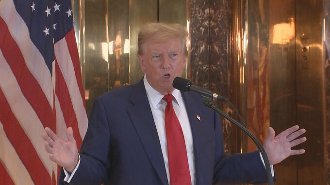 トランプ氏“不倫口止め”裁判　裁判所が量刑言い渡しを延期|TBS NEWS DIG