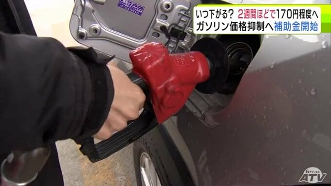 「1日でも早く安くなってほしい…」ガソリン価格抑制へ　政府が19日の出荷分から新たな補助金導入　一体いつ下がる？　2週間ほどかけて170円程度まで下がる見通し|TBS NEWS DIG