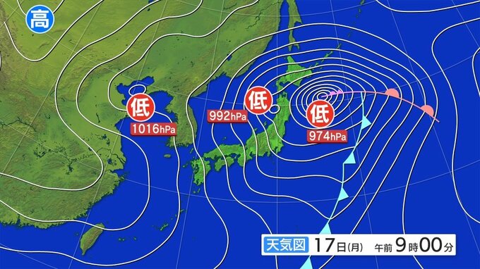 高波と風雪に関する岩手県気象情報|TBS NEWS DIG