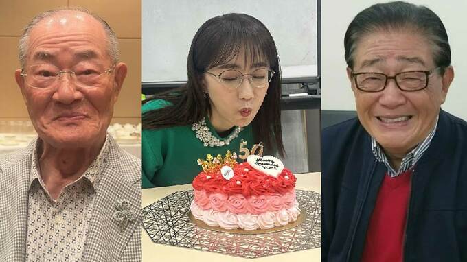 張本勲さん、関口宏さん、上原浩治さんが唐橋ユミさん節目の年に特大の”アッパレ ！” 誕生日にサプライズメッセージ|TBS NEWS DIG
