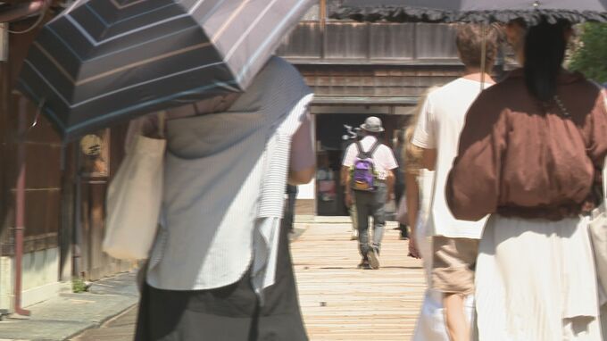 梅雨の中休み 金沢最高気温28度で観光地も暑さ対策　|　石川県のニュース｜MRO北陸放送
