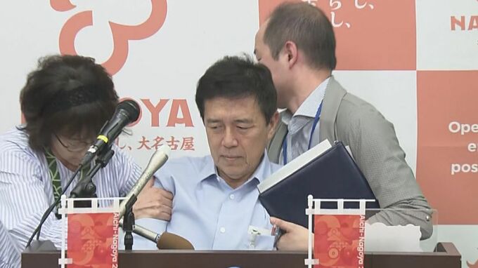 会見中に倒れ込み搬送された名古屋市の広沢一郎市長  きょう午後から公務に復帰「懸念された頭も心臓も問題なく…」　|　名古屋・愛知・岐阜・三重のニュース【CBC news】 | CBC web