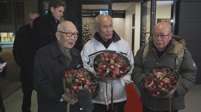 「二度と被爆者を作らないために」ノーベル平和賞授賞式へ長崎の被爆者らノルウェーのオスロに到着　|　長崎のニュース | 天気 | NBC長崎放送