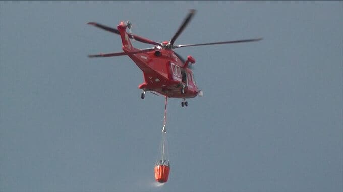 山林火災で消火活動続く　1か所は鎮火　山梨　|　山梨のニュース | ＵＴＹテレビ山梨