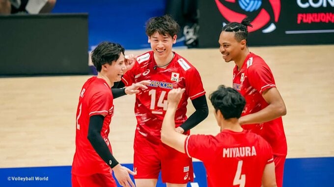 バレー男子日本代表、無傷の3連勝でグループ首位通過！ロス五輪へあと3勝 髙橋藍が圧巻のSエース5本【アジア選手権】|TBS NEWS DIG