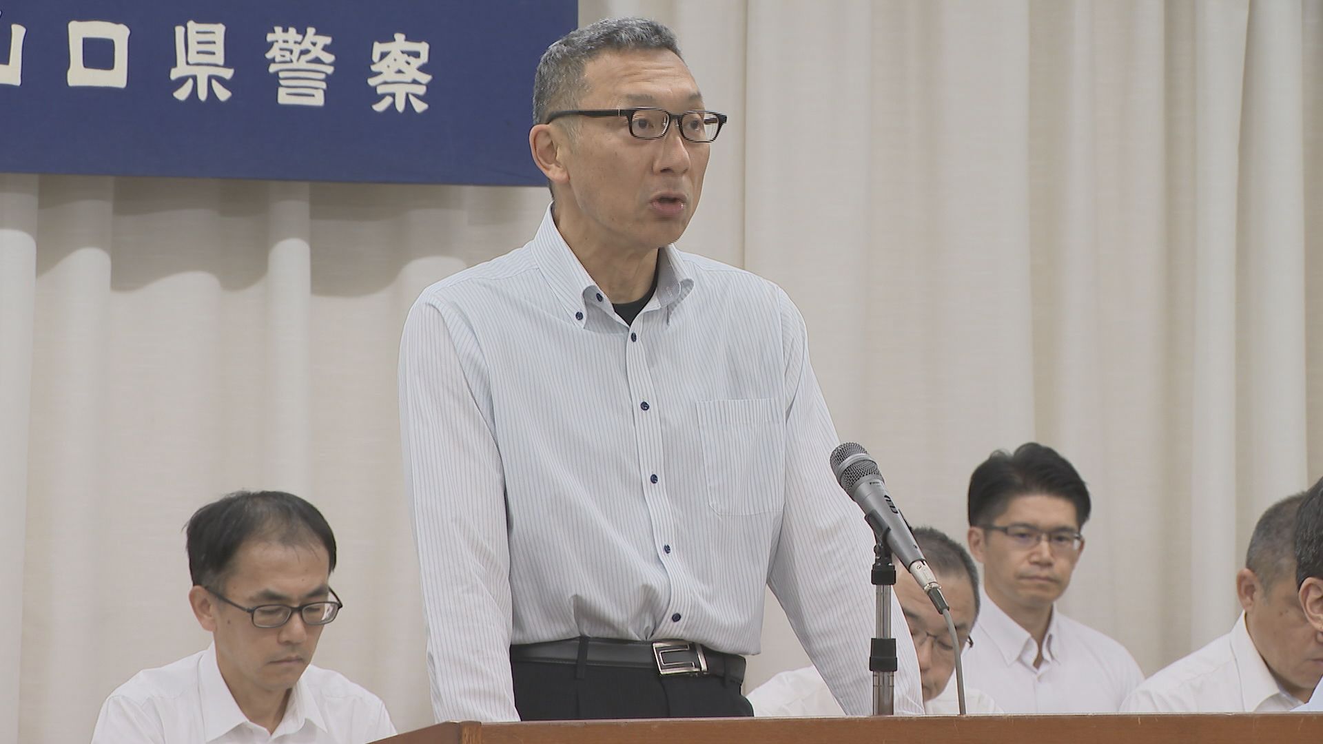 強い決意で徹底取締りを」参院選前に署長会議 山口県警本部長が訓示