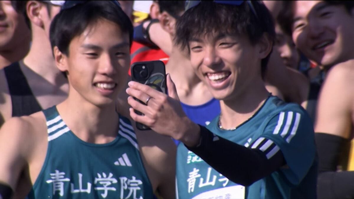 青学大・黒田朝日選手「青学のユニフォームを着て走る最後のレースが