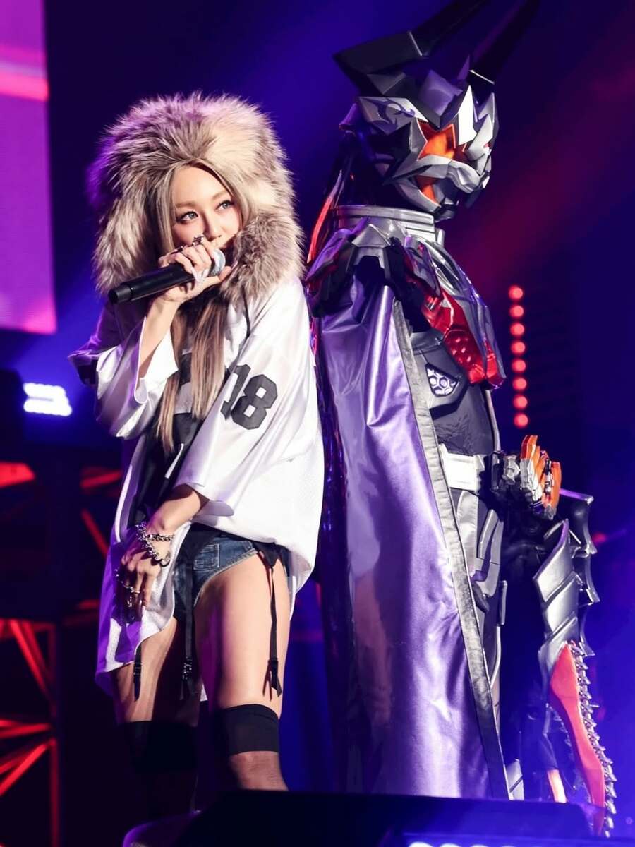 倖田來未 】 「超英雄祭 2026」に降臨 仮面ライダーバッファと