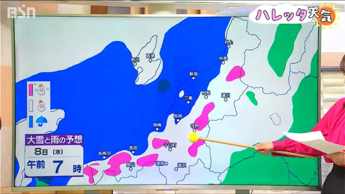 サムネイル_8日夕方までの12時間に上中越の山沿いで最大40cm【新潟県 降雪予想】