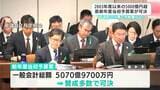 5070億9700万円の新年度当初予算案、賛成多数で可決　2003年度以来の5000億円超え、人口減少・南海トラフ地震対策に注力の予算編成【高知県議会】|TBS NEWS DIG