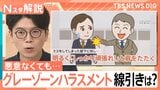 「しっかり頑張れ」と肩たたくもNG?悪意なくても相手が不快に 職場のグレーゾーンハラスメントの線引きと対策【Nスタ解説】|TBS NEWS DIG