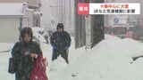 春遠のく…北海道大樹町で42cmの降雪（24時間）「覚悟はしていた」JRは特急など50本が運休|TBS NEWS DIG