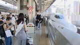 お盆休み帰省ピーク 東海道新幹線 博多に向かうのぞみ1号の自由席乗車率が200％ 名古屋駅や中部空港11日朝から混雑  　|　名古屋・愛知・岐阜・三重のニュース【CBC news】 | CBC web