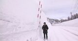 積雪4メートル超 石川・福井県境の豪雪地帯「道路わきに雪の壁」|TBS NEWS DIG
