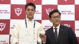 日本ハムドラフト1位福大大濠高・柴田獅子に栗山英樹CBOが指名挨拶 | 福岡のニュース|RKB NEWS|RKB毎日放送