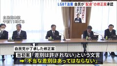 LGBT法案、保守に“配慮”の修正案を自民が正式了承　サミット前の国会提出を目指す方針| TBS CROSS DIG with Bloomberg