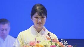 愛子さま　ラオスで晩さん会出席　海外で初のあいさつ　ラオス語で乾杯も「果てしなく続く悠久のメコン川のように」 黄緑の着物姿で|TBS NEWS DIG