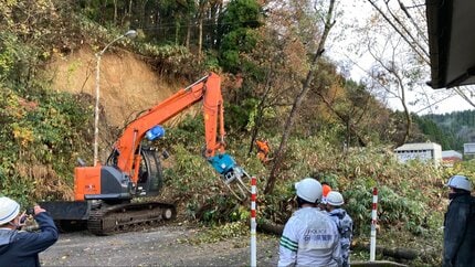 金沢市の国道304号で突然の“土砂崩れ” 大雨観測されず原因不明 | 石川