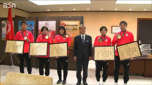 沼倉昌明選手「デフリンピック目指す子どもたちが増えたらいい」メダリストの5選手に新潟県スポーツ賞|TBS NEWS DIG