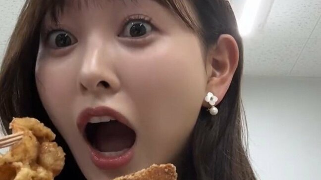 【 兒玉遥 】焼肉・ホルモン・唐揚げ・担々麺 爆食も「体型維持のプロ」「調整がんばります」フォロワー感嘆「表情100点」「綺麗かぁ~」|TBS NEWS DIG