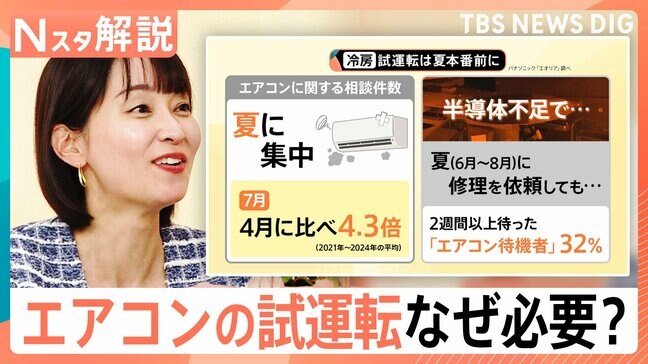 東京で「夏日」続く予報…いまが最適？「エアコンの試運転」に適した条件とは【Nスタ解説】|TBS NEWS DIG