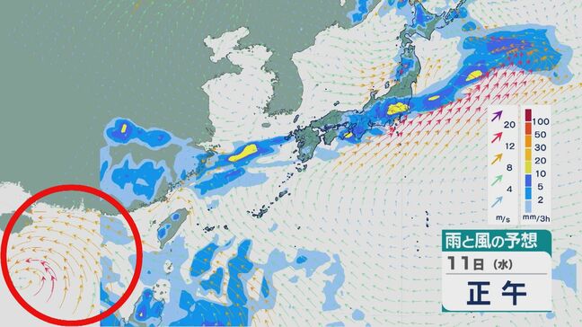 南シナ海の熱帯低気圧が「台風1号」に 暖かく湿った空気を日本にもたらし大気の状態不安定に 西日本では急な強い雨に注意を 週明け日本に接近の予想 【来週までの雨と風シミュレーション】|TBS NEWS DIG