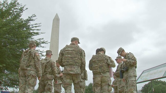 首都ワシントンへの州兵派遣が拡大 バンス副大統領は州兵を激励 住民らは抗議行動も|TBS NEWS DIG