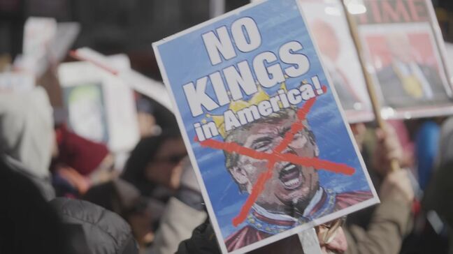 「王様はいらない」トランプ政権への抗議デモ 全米50州で イラン攻撃・移民取り締まりなどに反対の声|TBS NEWS DIG